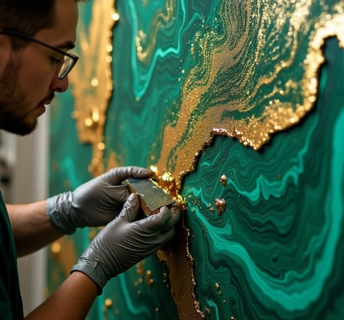 Finishing a accent wall